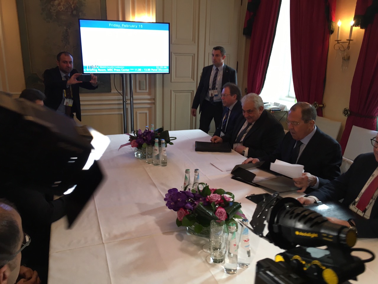 به‌ وێنه‌.. مه‌سرور بارزانى له‌گه‌ڵ سێرگى لاڤرۆڤ كۆبووه‌وه‌